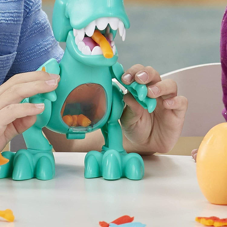 New Play-Doh Dino Crew Crunchin' T-Rex with 3 Eggs - Non-Toxic Fun for Kids