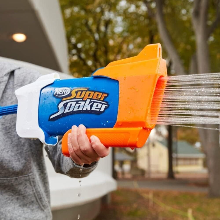 Nerf Super Soaker Rainstorm Water Blaster, Drenching Water Blast, Outdoor Water-