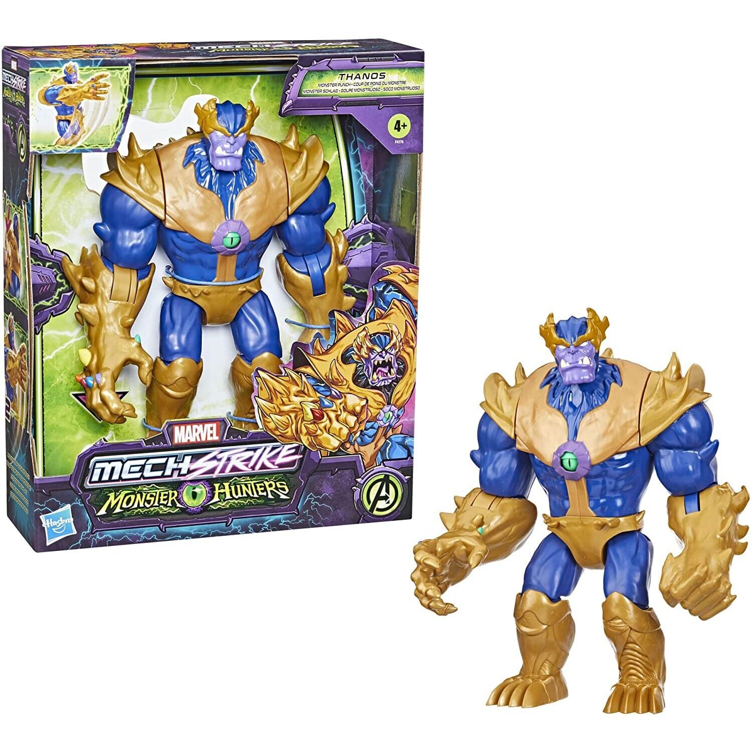 Marvel Avengers Mech Strike Thanos Figure - Monster Punch - New in Box