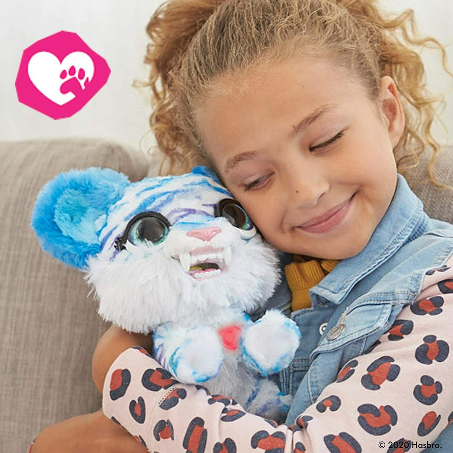 New furReal North Sabertooth Kitty Interactive Pet - Fun and Adorable!