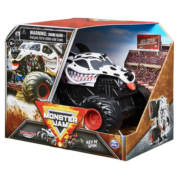 Rev Up the Fun with Monster Jam 1:43 Vehicles - Choose Your Favorite! - Monster Mutt Dalmatian