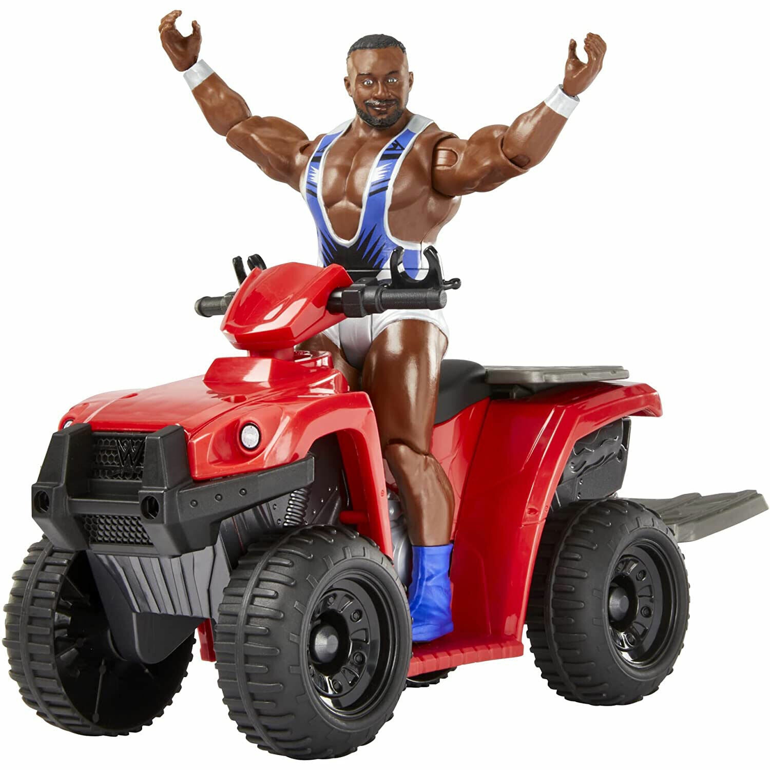 WWE Wrekkin' Slam 'N Spin ATV with Big E Figure - NEW!