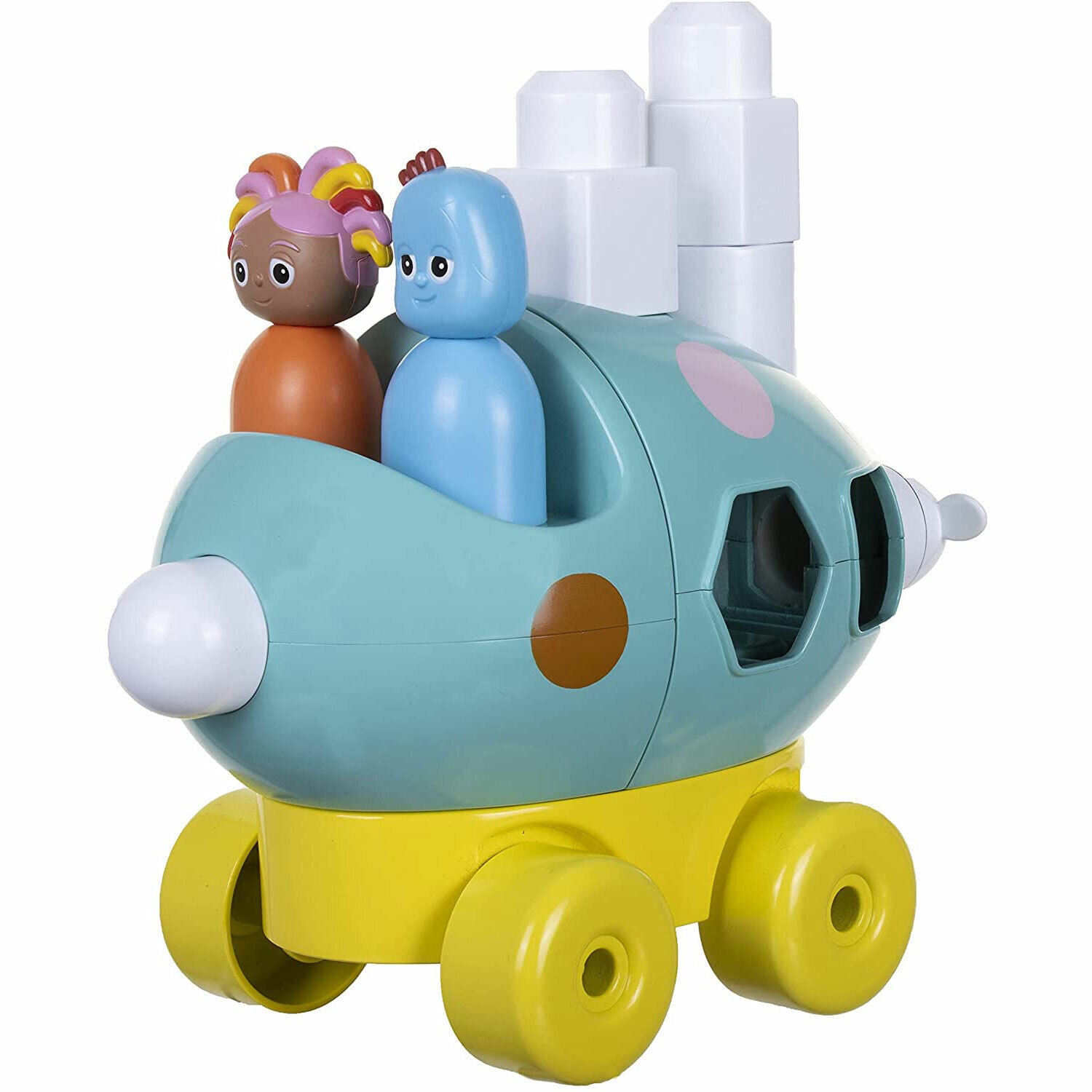 New In the Night Garden Pinky Ponk Build & Sort Vehicle - Fast Ship!