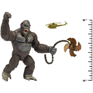 MonsterVerse Kong Skull Island: Ferocious Kong w/ Helicopter & Chain Propeller