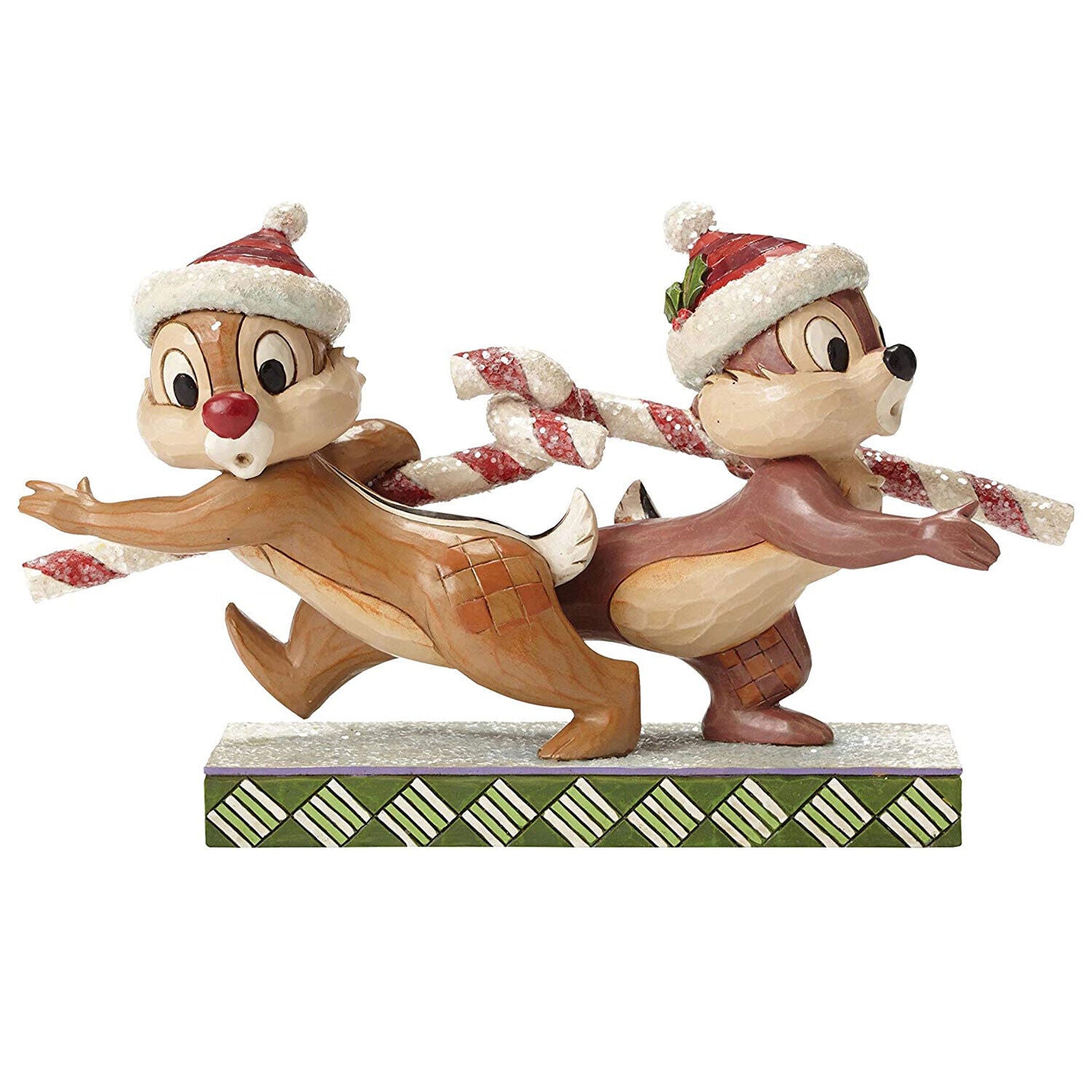 Disney Traditions Figurine - Chip 'n' Dale Candy Cane Caper - Limited Edition