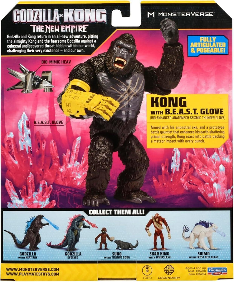 Godzilla X Kong The New Empire Kong with B.E.A.S.T. Glove - New in stock