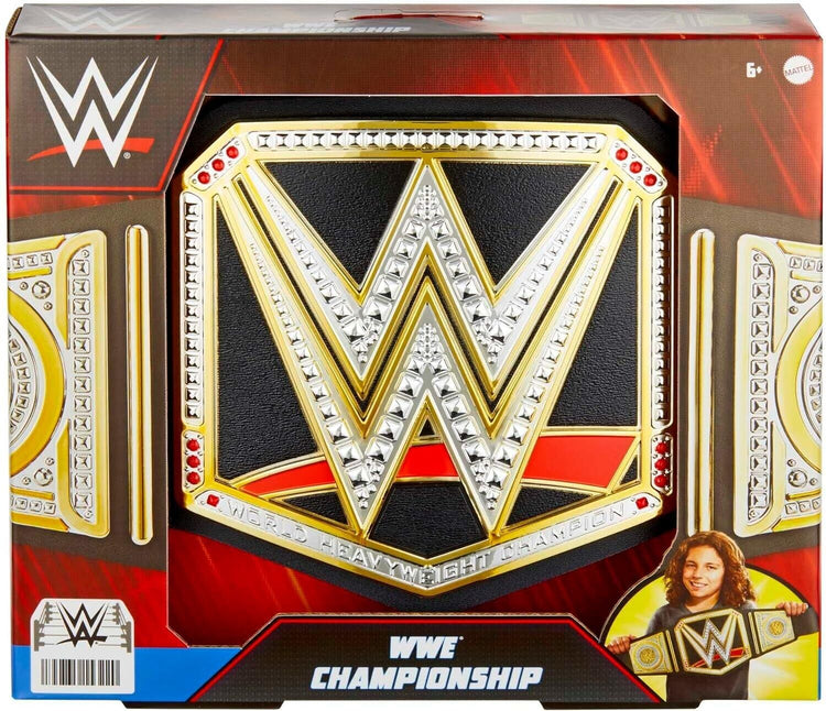 WWE Championship Role Play Kids Title Belt, Authentic Styling with Adjustable