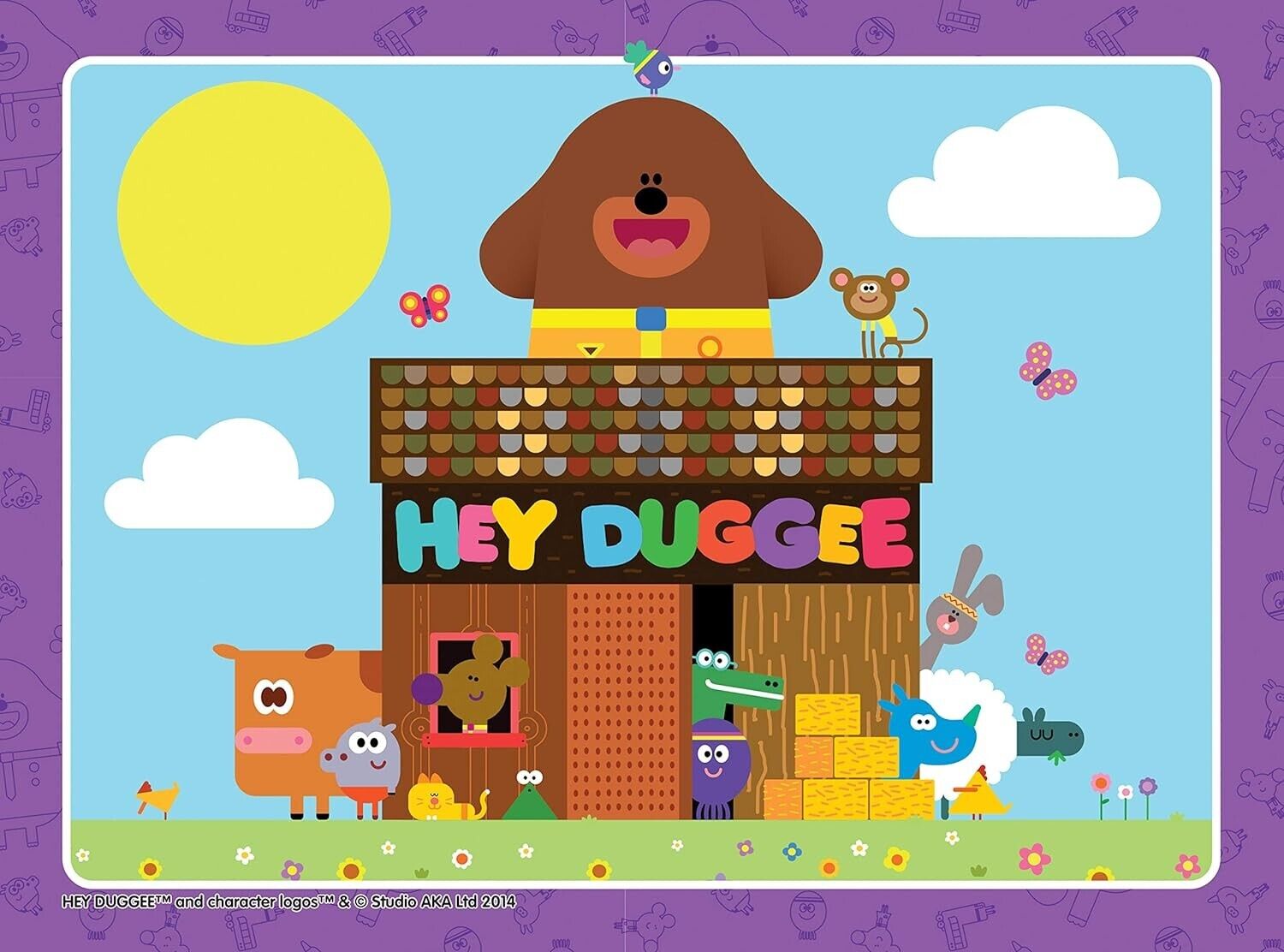 Ravensburger 4 Puzzles in a Box Hey Duggee