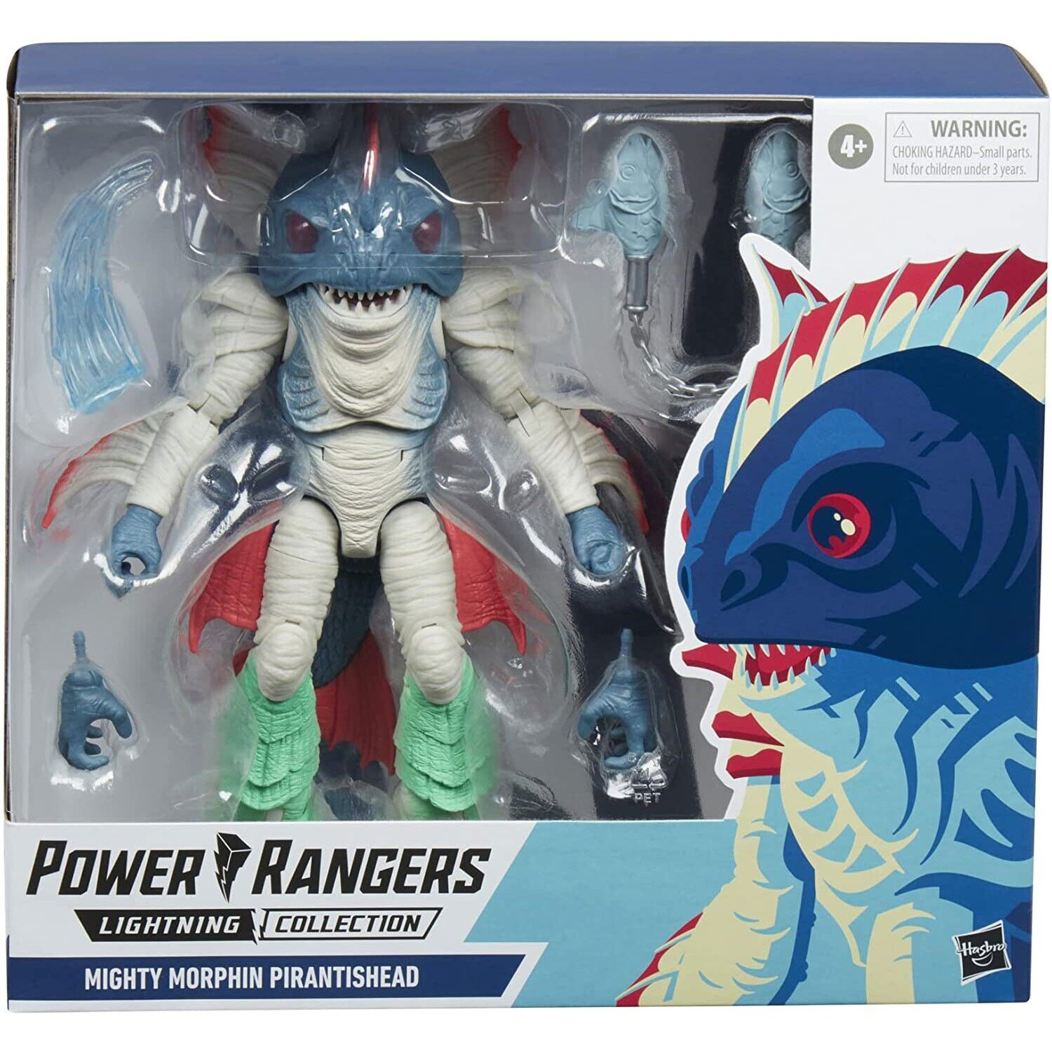 New Power Rangers Lightning Collection Pirantishead Action Figure