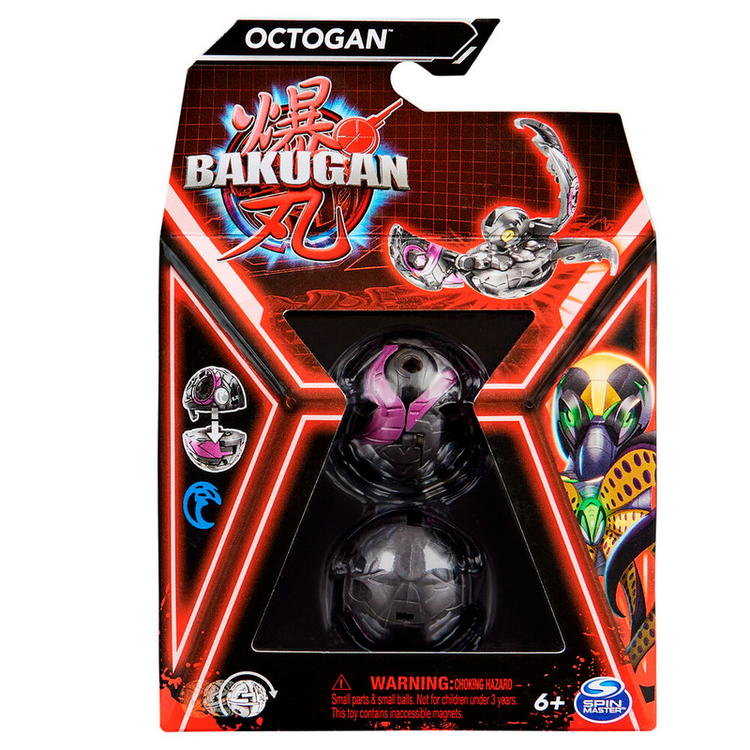 Bakugan Core 3.0 Inch - Epic Brawling Action! Brand New and Collectible OCTOGAN