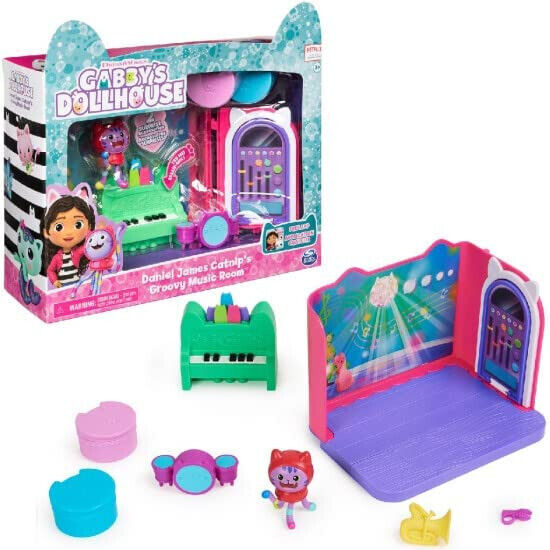 Gabby's Dollhouse Daniel James Catnip Music Room - Fun for Your Feline!