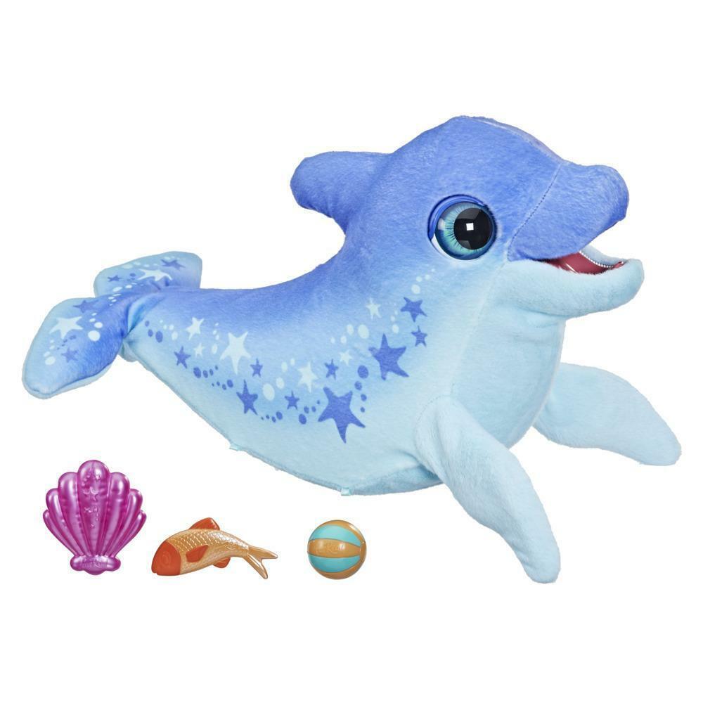 New furReal Dazzlin' Dimples Playful Dolphin - 80+ Sounds & Reactions!