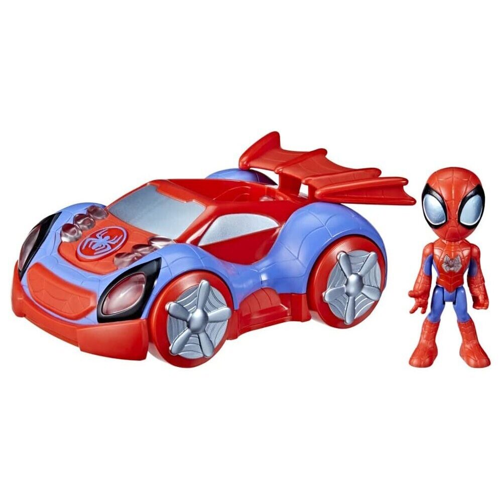 New Spidey & Friends Glow Tech Web-Crawler Toy - Fun for Kids!