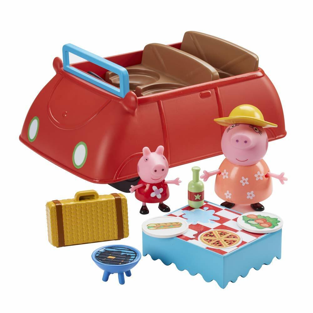 New Peppa Pig Big Red Car w/ Sound FX - Perfect for Kids!*