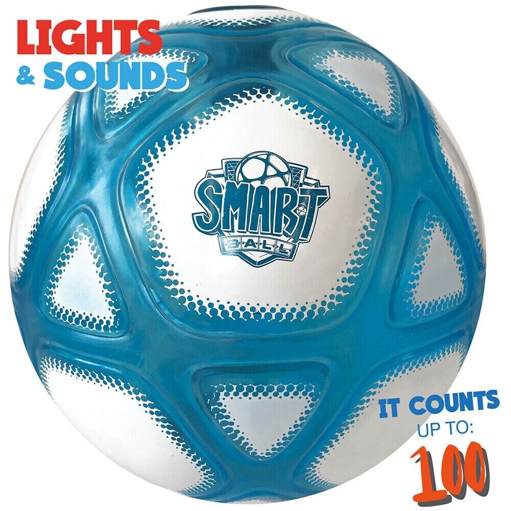 Smart Ball SBCB1B Football Kick Up Counting Power Ball with Bright Lights