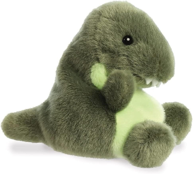 Aurora, 33617, Palm Pals Tyranno T-Rex Dinosaur, 5In, Soft Toy, Green