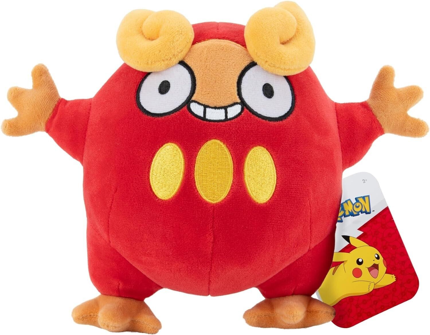 Pokémon Official & Premium Quality 8-inch Darumaka Adorable, Ultra-Soft, Plush T