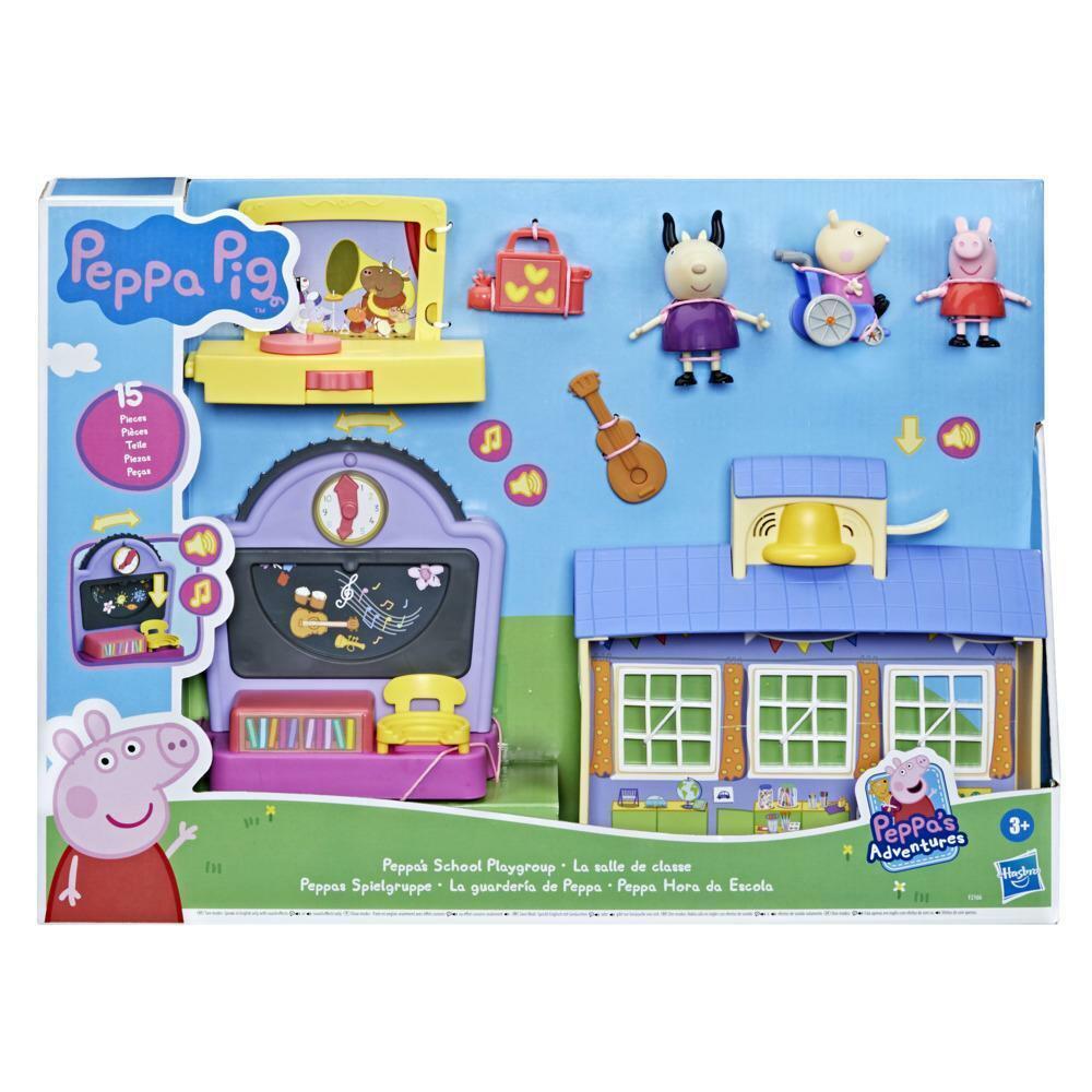 New Peppa Pig School Playset - Peppa's Adventures Playgroup - Free Shipping