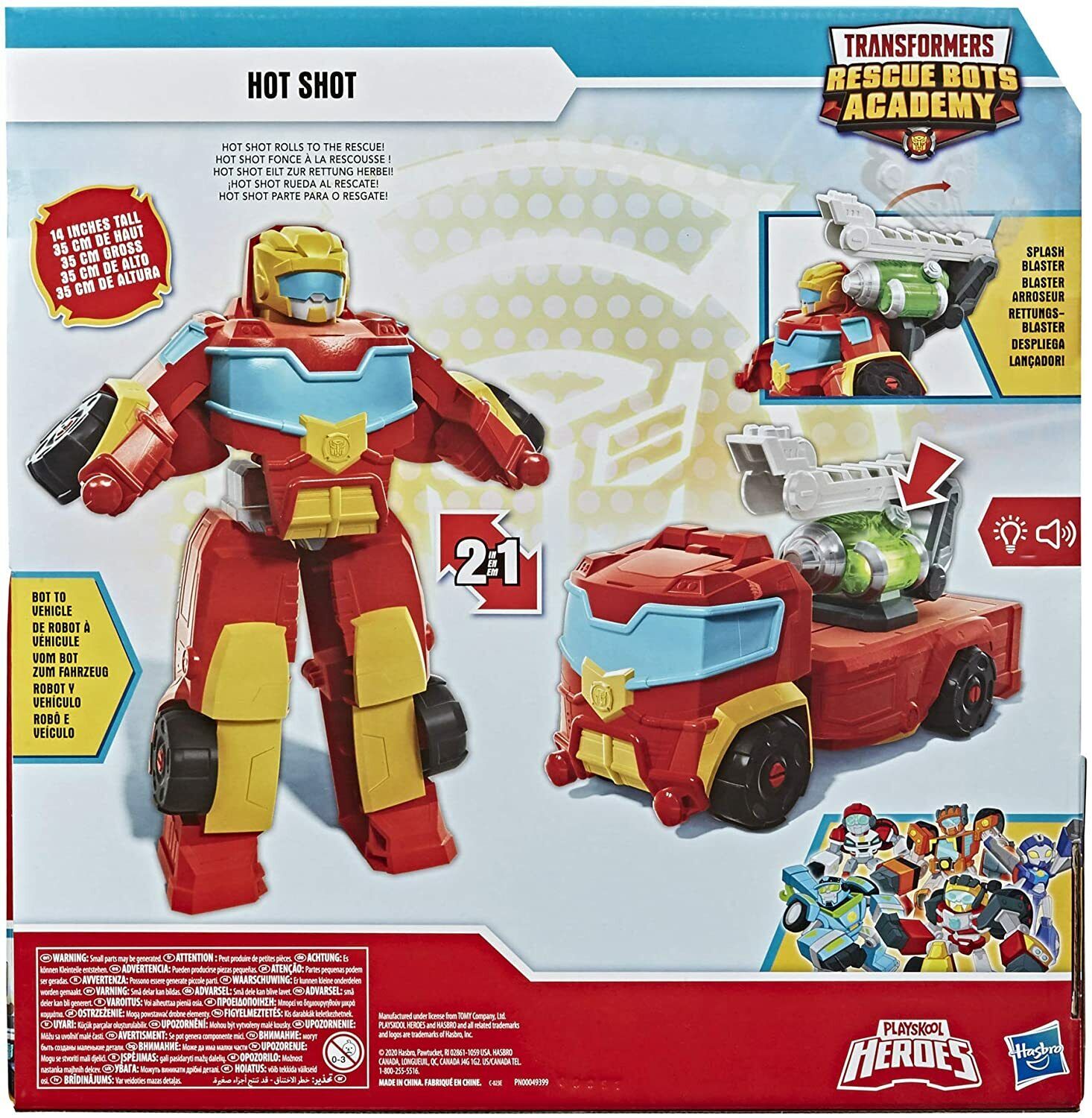 Transformers Rescue Bots Academy Hot Shot 14-Inch Action Figure