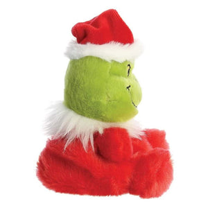 Brand New Santa Grinch Palm Pal Soft Toy - Perfect Holiday Gift!