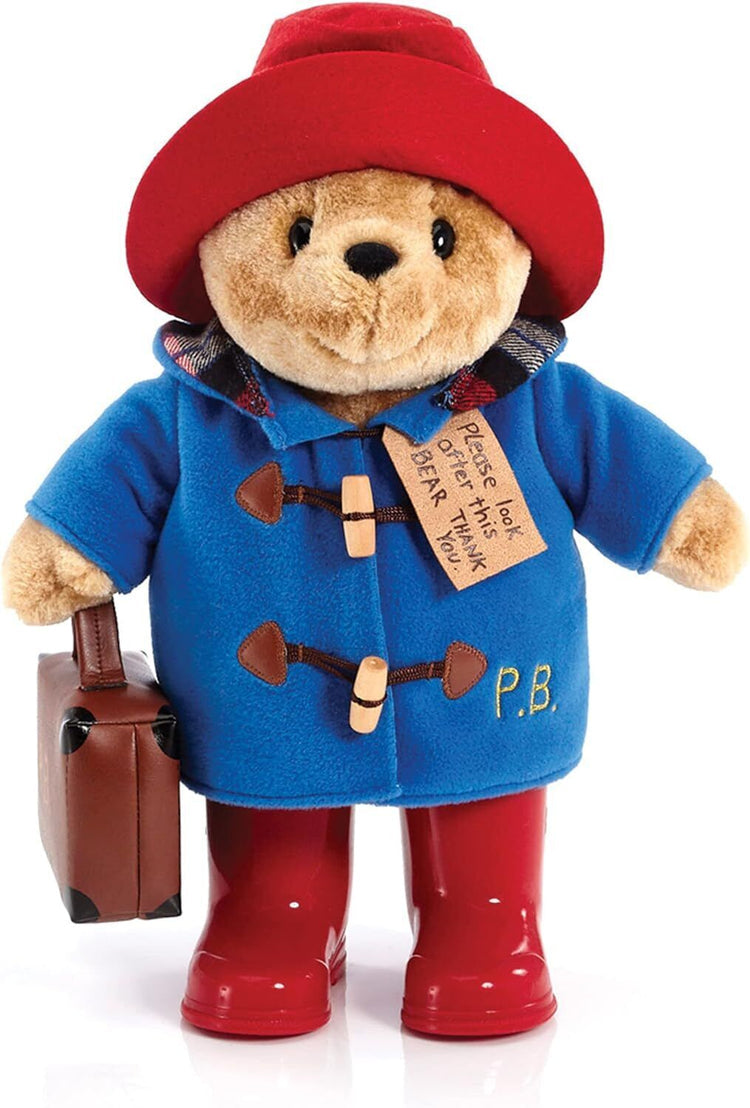 Paddington Bear Soft Toys and Vehicles - Multiple Options Available PADDINGTON BEAR WITH BOOTS 36CM