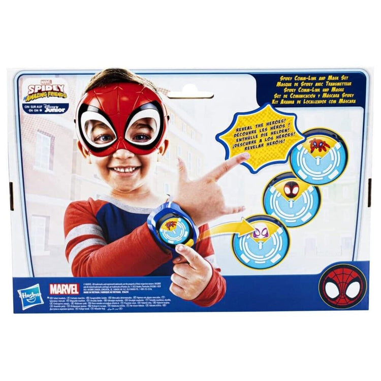 New Spidey & His Amazing Friends Comm-Link & Mask Set - Officially Licensed