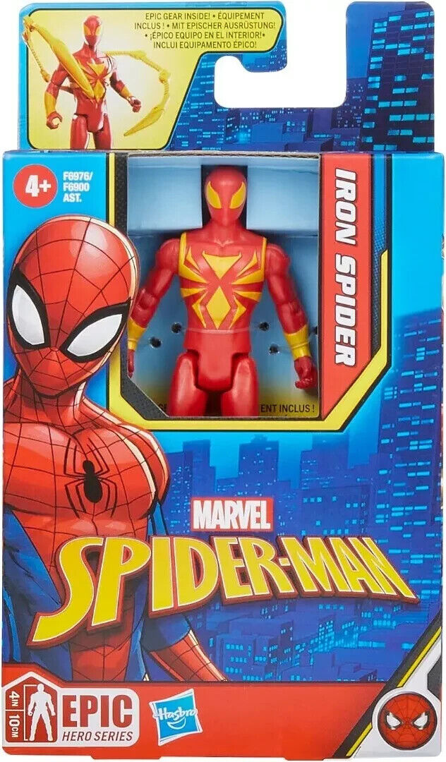 Marvel Spider-Man Epic Hero Series 4-Inch Figure - Iron Spider