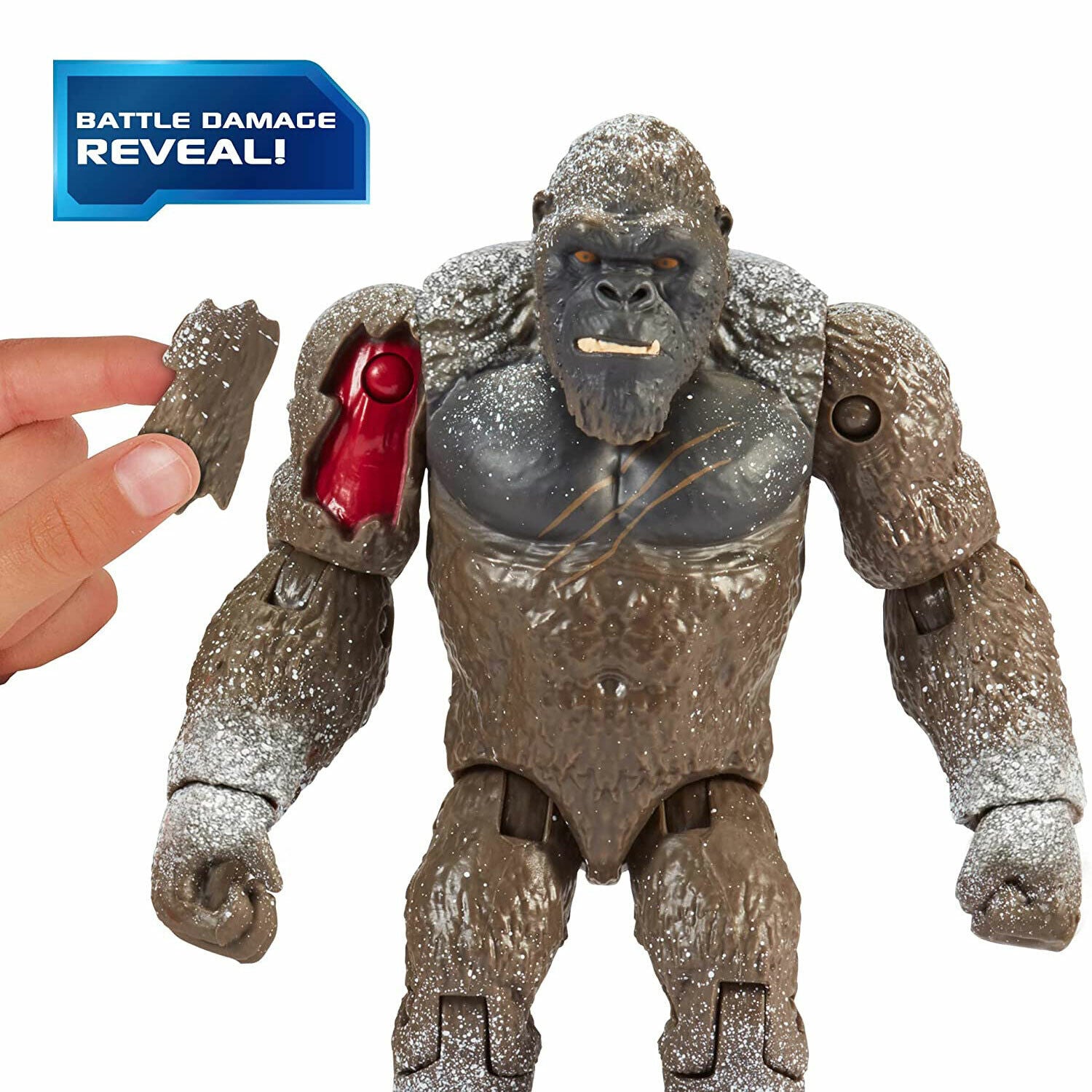 New MonsterVerse Godzilla Vs. Kong 6-Inch Figure - Antarctic Kong with Osprey