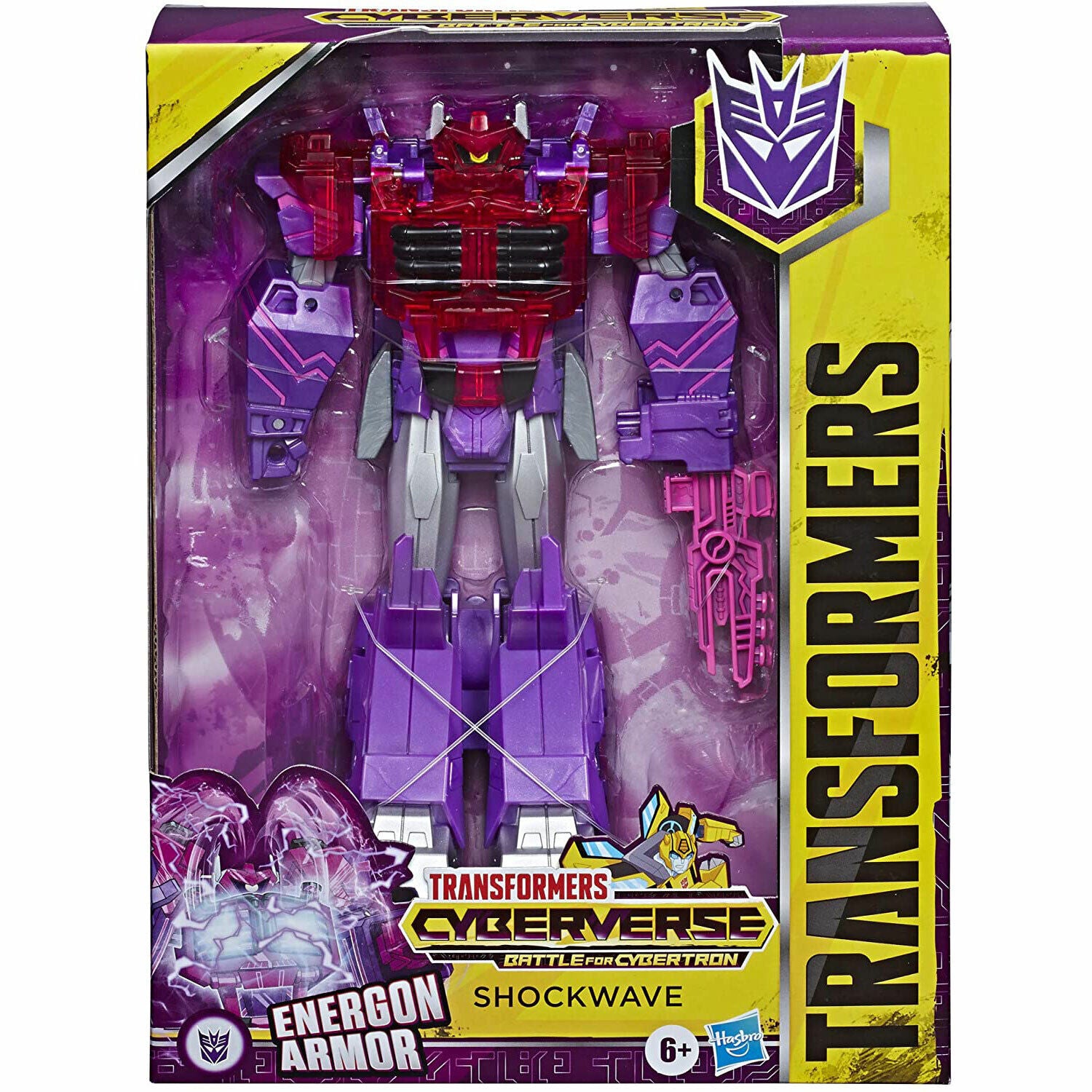 New Transformers Bumblebee Cyberverse Shockwave Figure - Ultimate Class Adventur