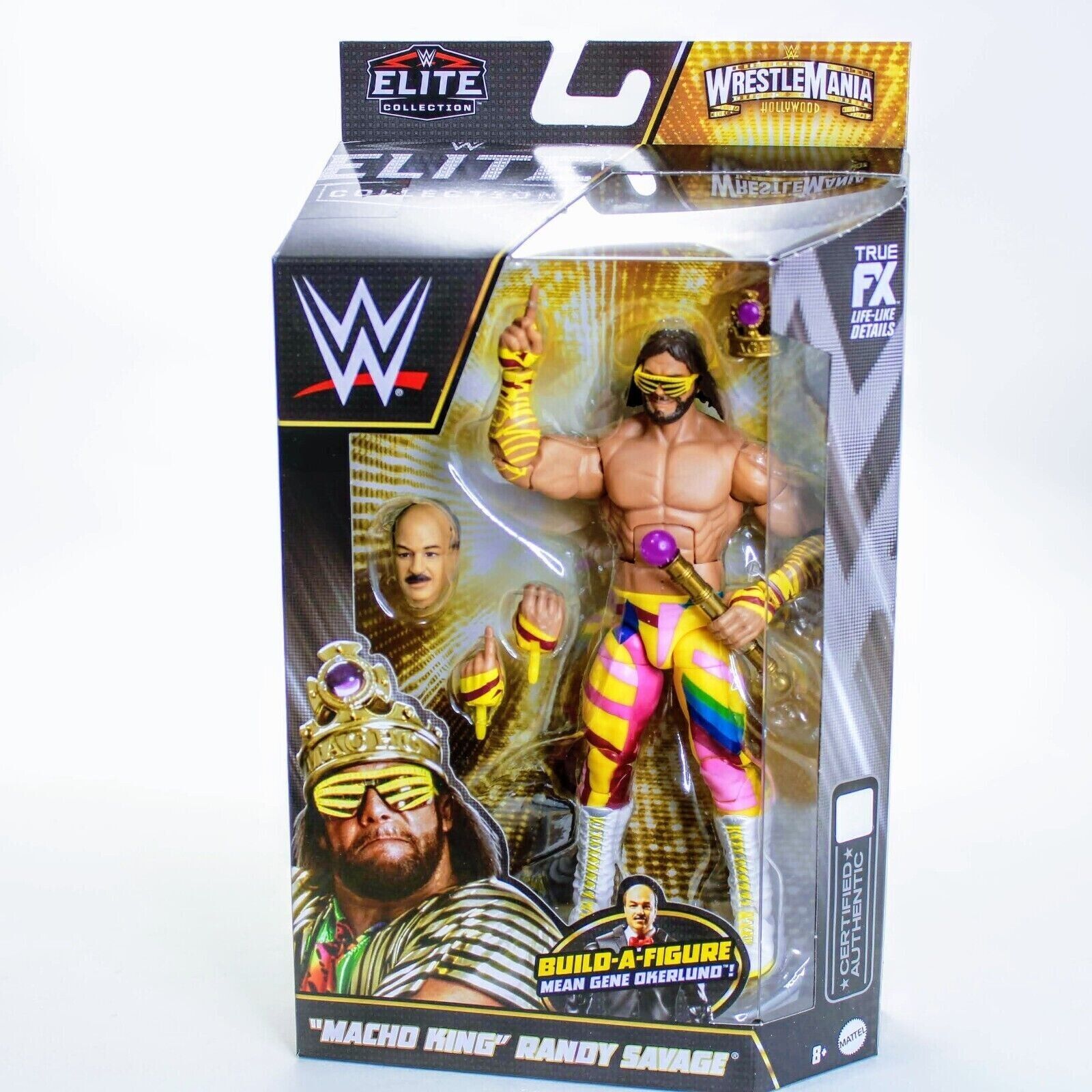 WWE Elite Collection Macho Man Randy Savage Action Figure Wrestlemania 2023