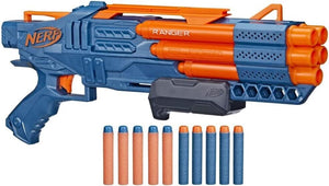 Nerf Elite 2.0 Ranger PD-5 Blaster, 5-Barrel Blasting, 10 Nerf Elite Darts.