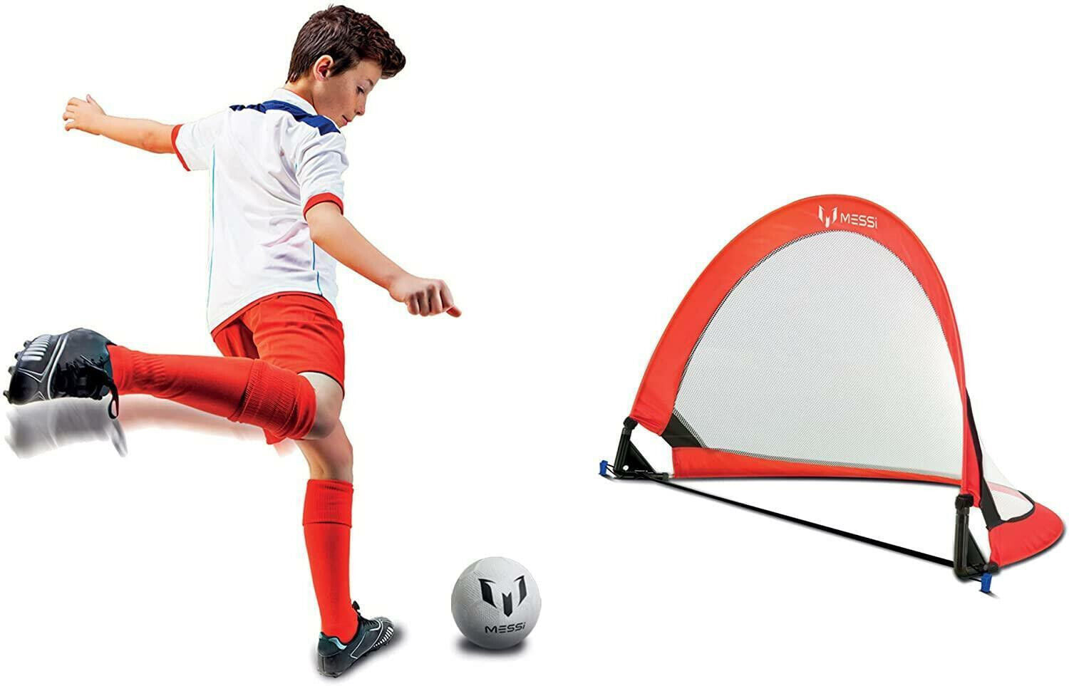 Flair Messi Pop-Up Goal - 2.5ft - Soccer Training System - MET38000