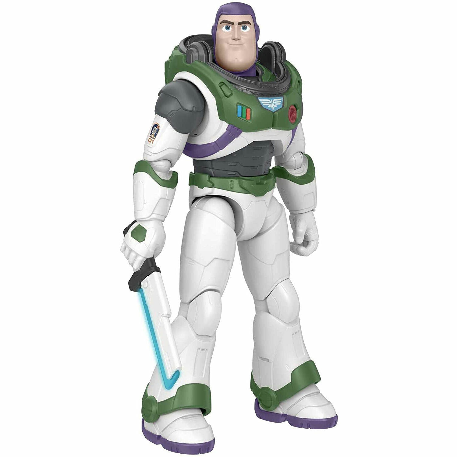 Disney Pixar Buzz Lightyear Figure with Laser Blade Lights and Sounds