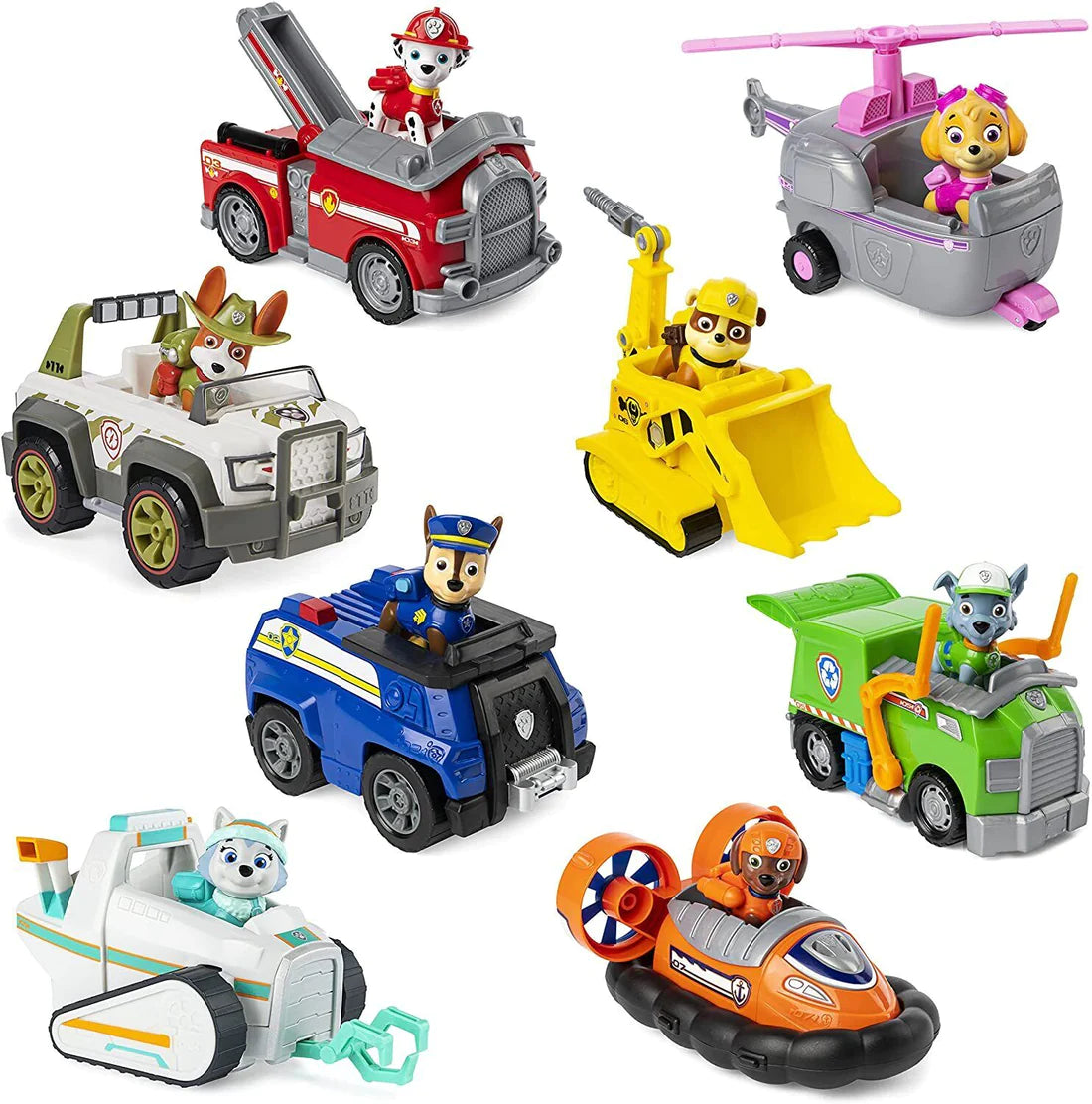PAW Patrol Rescue Racers - Choose Your Favorite from 2023 Collection - ROCKY