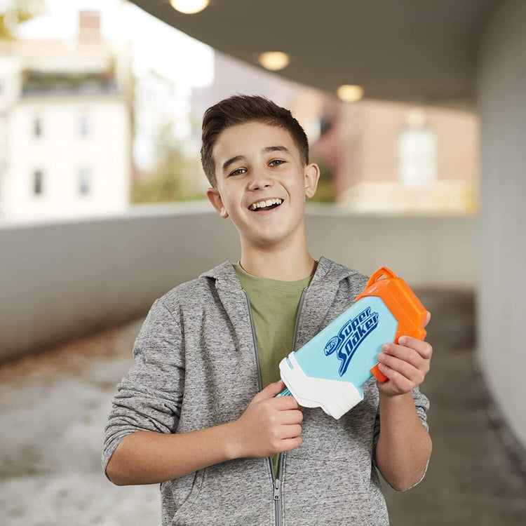 Nerf Super Soaker Torrent Water Blaster, Pump and Fire a Giant Jet of Water-