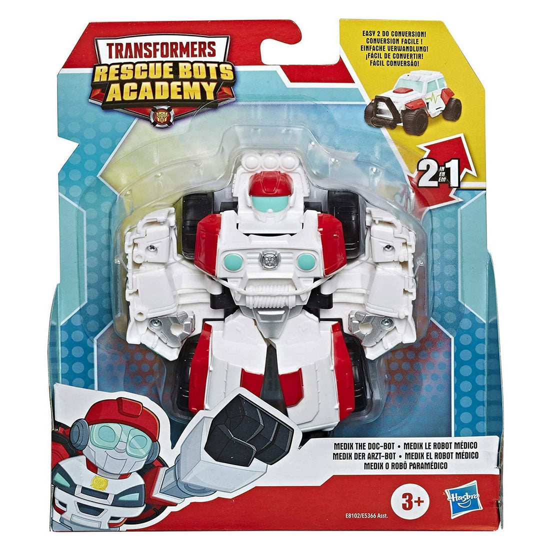 Transformers Rescue Bots Academy: Dynamic Duo Variation Toys - MEDIX