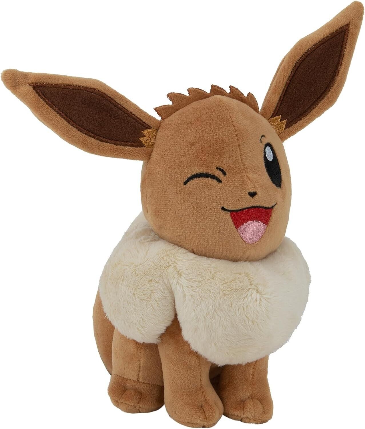 Pokémon PKW3079 Official & Premium Quality 8-inch Eevee Adorable, Ultra-Soft