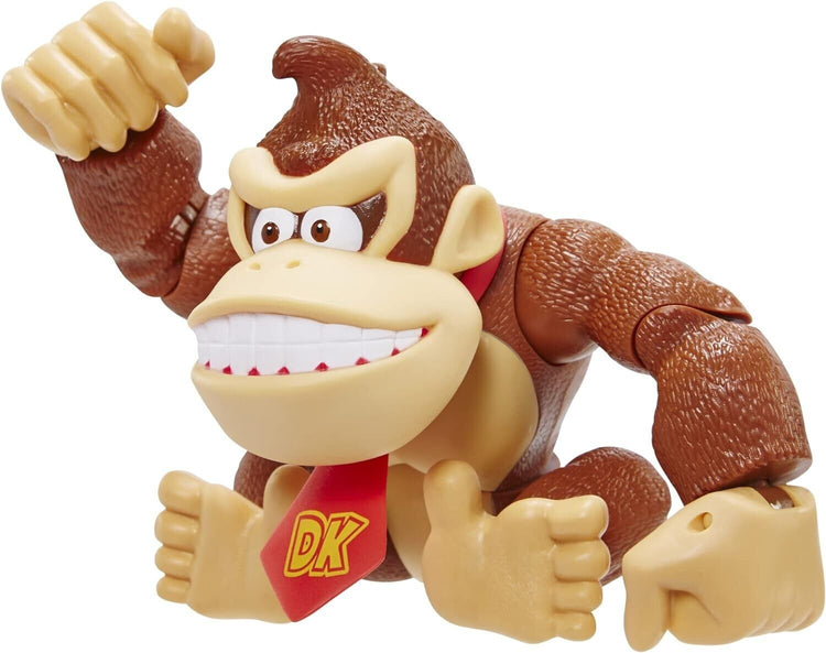 Nintendo Super Mario 6" / 15 cm Tall Donkey Kong Action Figure With Posable Feat