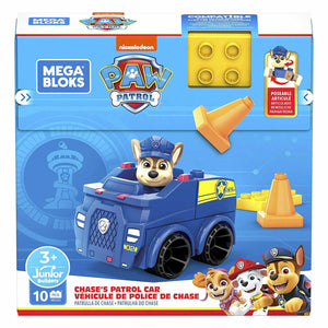 New Mega Bloks PAW Patrol Chase's Patrol Car - Ready for Action!