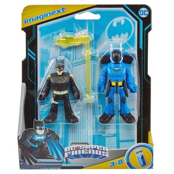 New Imaginext DC Super Friends Batman & Rookie Action Figures