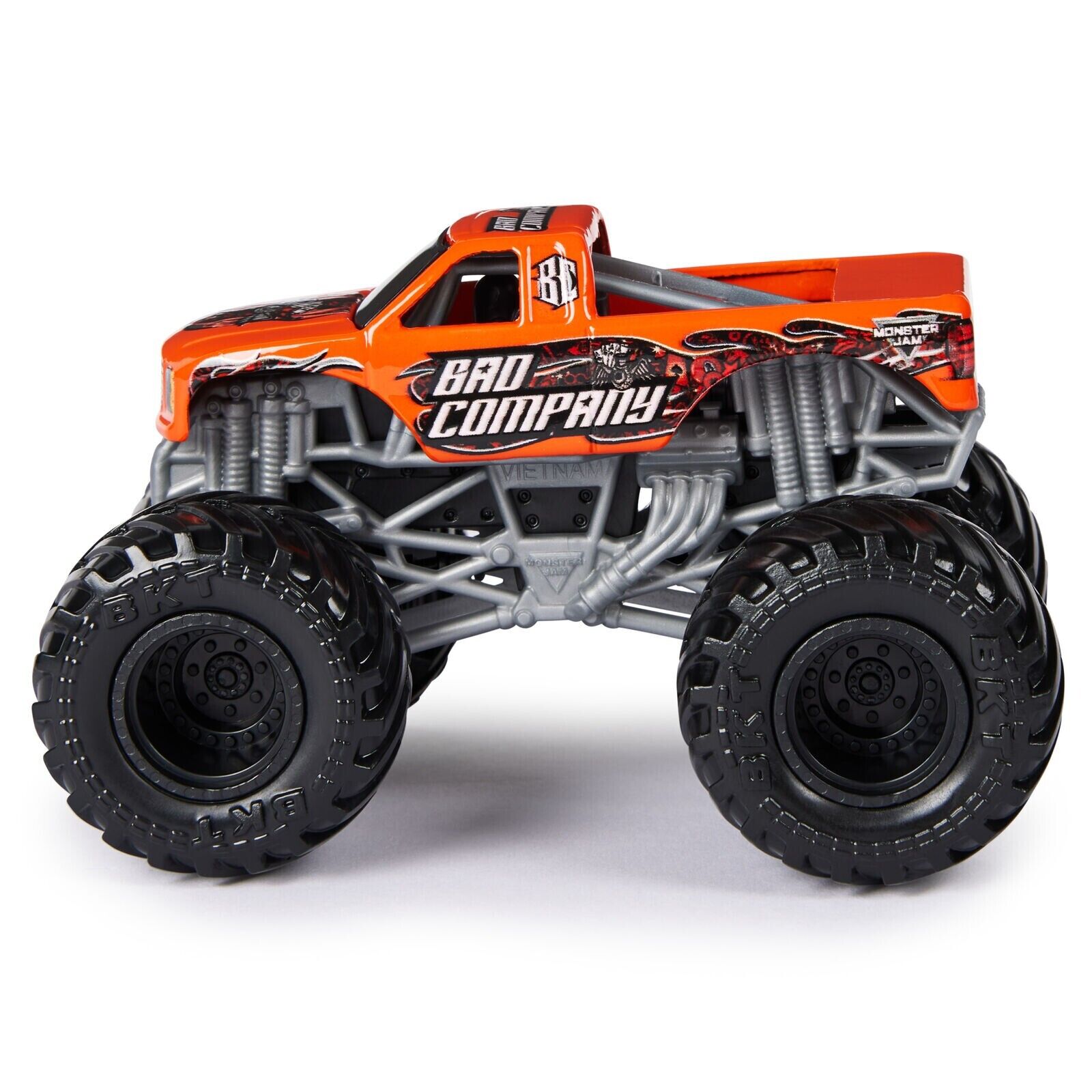 Monster Jam Series 27 Bad Company Vs Earth Shaker Die-Cast Vehicle 1:64 Scale