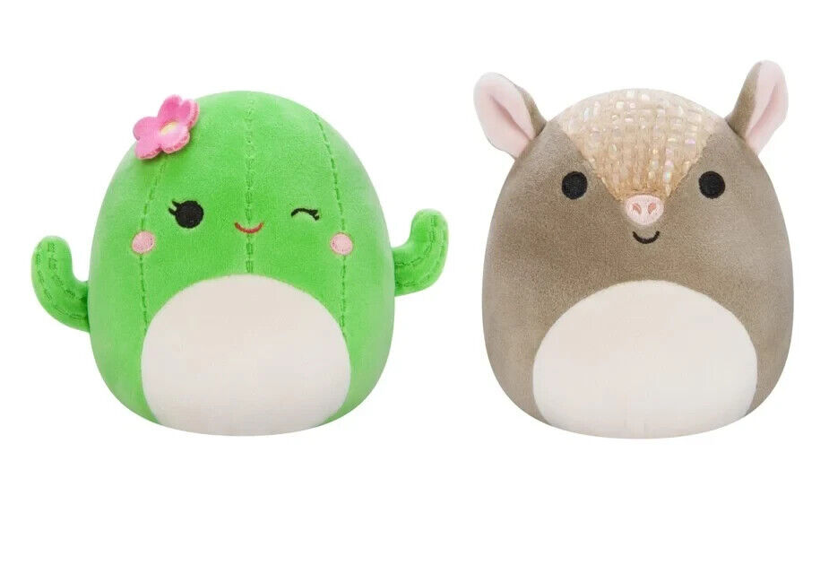 Squishmallows Flip-a-Mallows Maritza & Rahima 13cm Plush Toy - Official Kellytoy