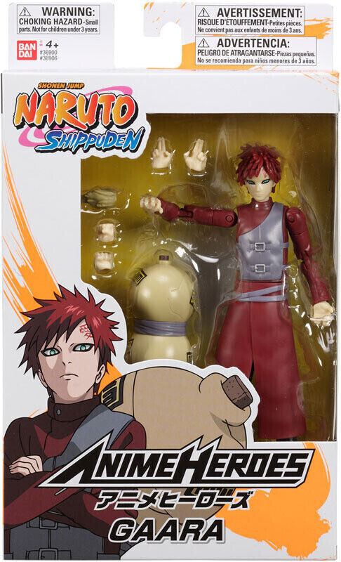 Anime Heroes One Piece Naruto GAARA Action Figure Collectible 6 inch