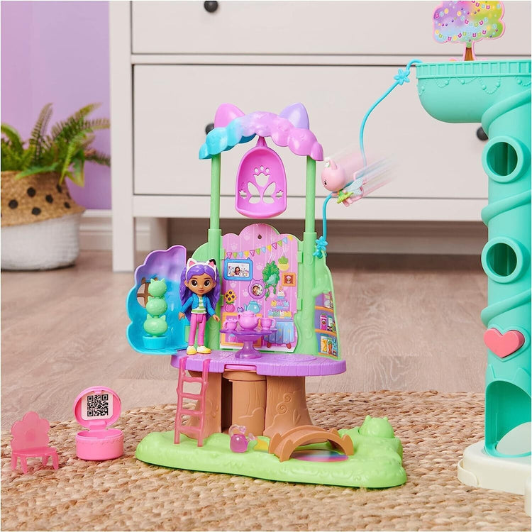 Kitty Fairy's Garden TreehouseGabby's Dollhouse Playset-Limited stock