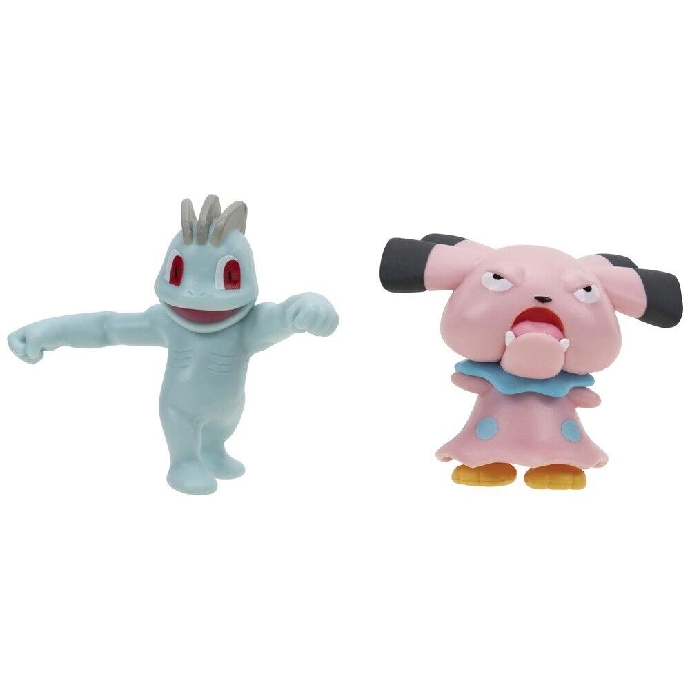 New Pokemon Battle Figure Pack - Machop & Snubbull - Sealed