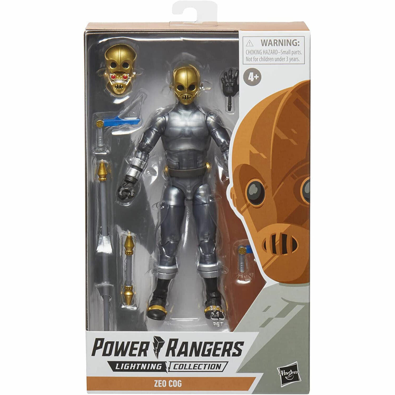 New Power Rangers Zeo Cog Action Figure - Lightning Collection
