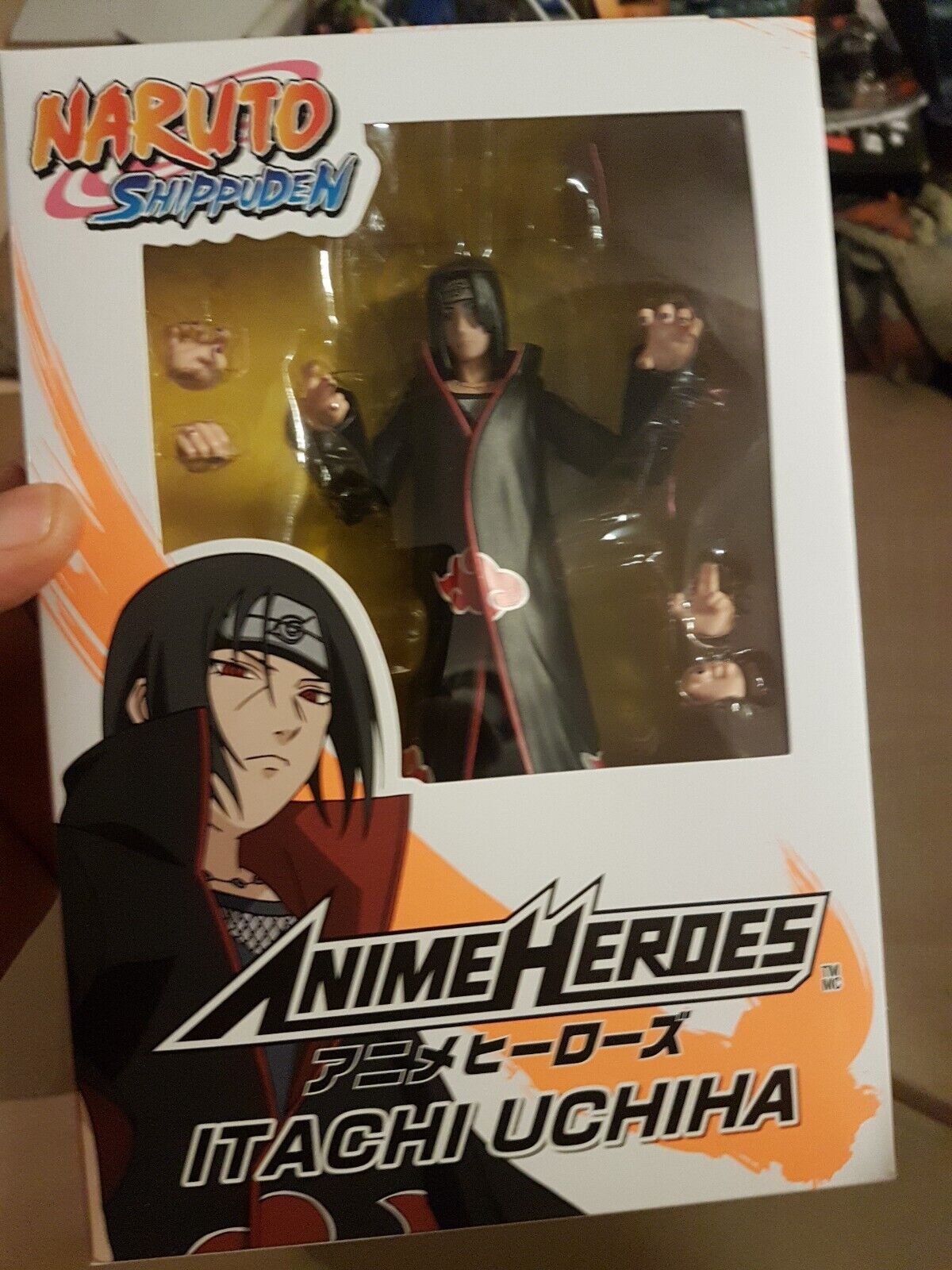 New Anime Heroes Naruto Shippuden Uchiha Itachi Action Figure