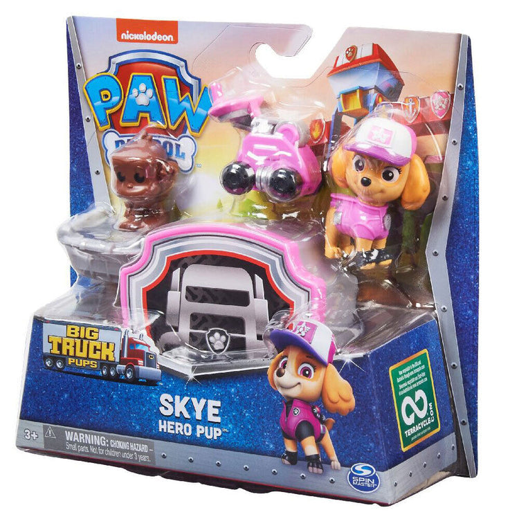 PAW Patrol Big Truck Pups - Hero Pup w/ Accessories *Choose Your Pup* - New Skye