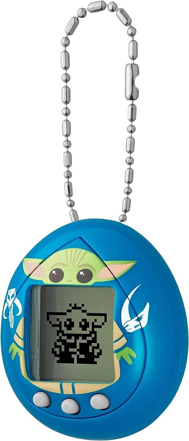 Bandai Grogu Tamagotchi Nano Blue Version | Raise Baby Yoda With This 4cm Tamago