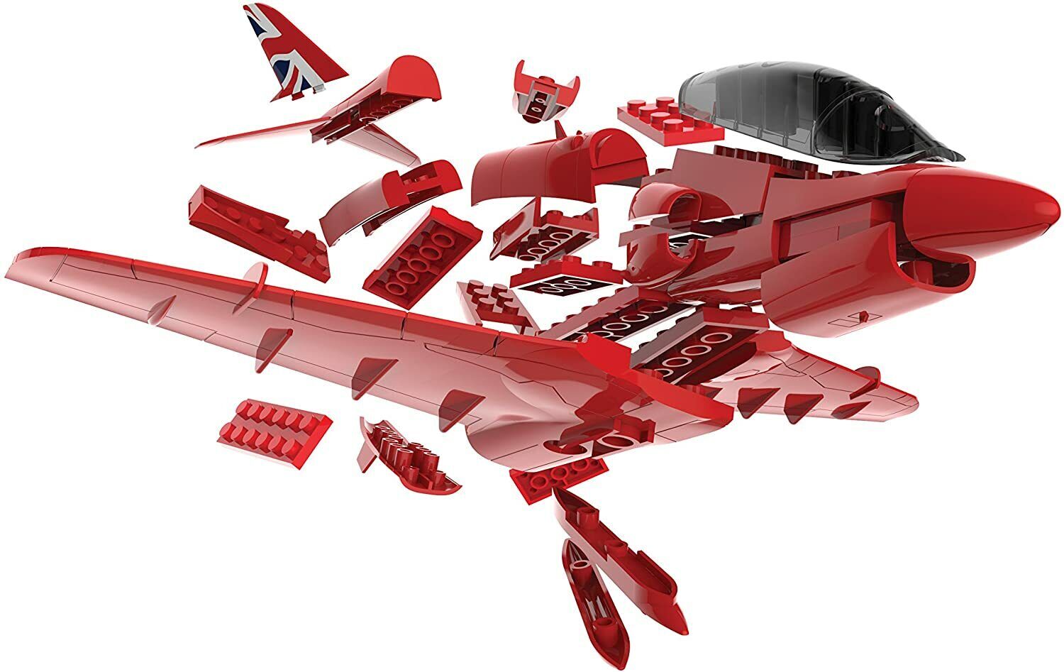 Airfix Quick Build Kit - RAF Red Arrows Hawk - NEW!